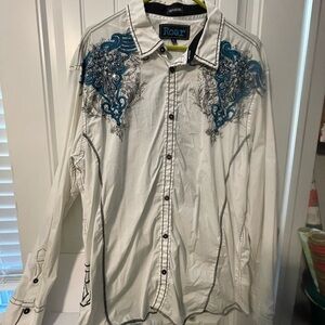 Roar men’s signature XL long sleeve button down